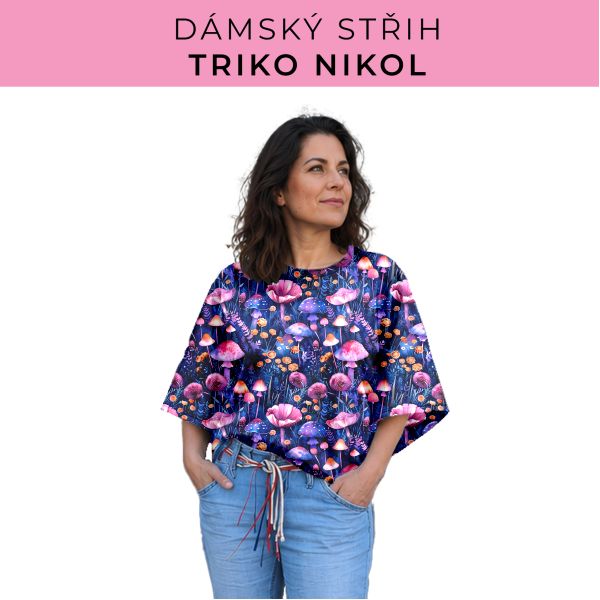Dámský střih -  triko Nikol