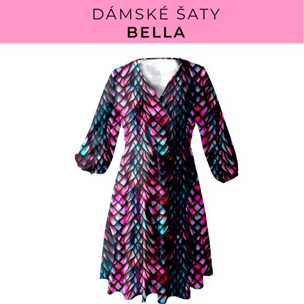 DÁMSKÝ střih - šaty Bella