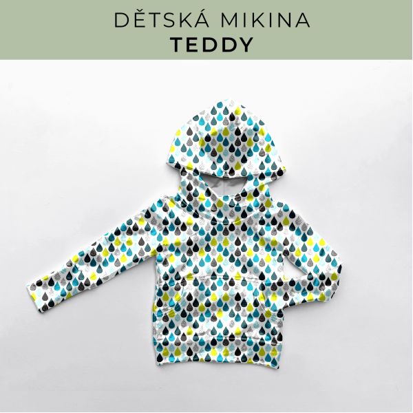 DĚTSKÝ střih - Mikina Teddy