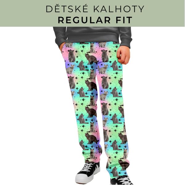 DĚTSKÝ STŘIH - Kalhoty Regular fit