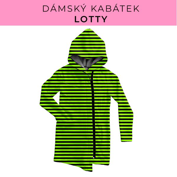 DÁMSKÝ střih - Kabátek Lotty