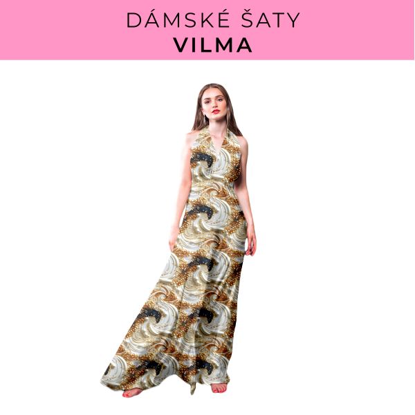 DÁMSKÝ střih - šaty Vilma