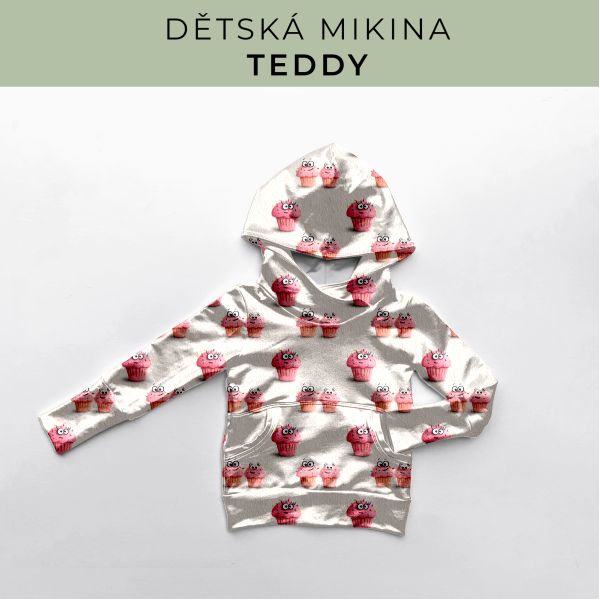 DĚTSKÝ střih - Mikina Teddy