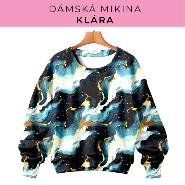 DÁMSKÝ střih - mikina Klára