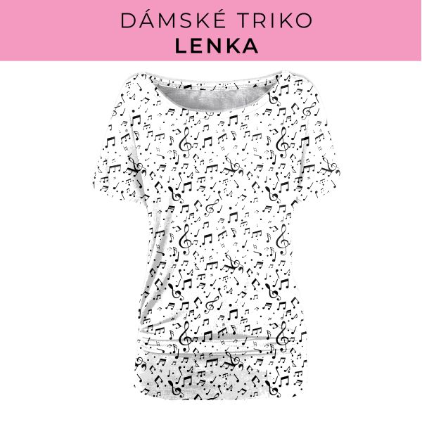 DÁMSKÝ střih - Triko Lenka