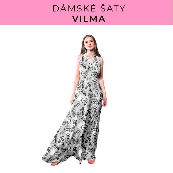 DÁMSKÝ střih - šaty Vilma