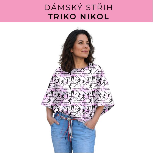 Dámský střih -  triko Nikol