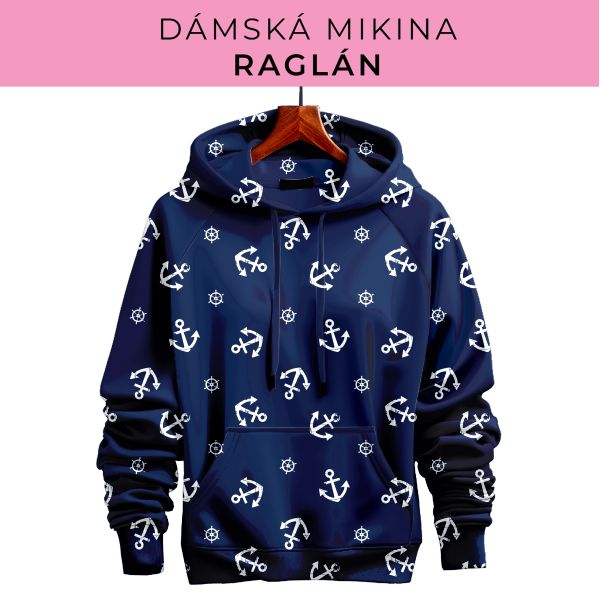 DÁMSKÝ střih - mikina raglán