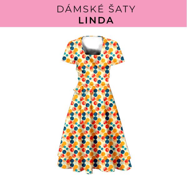 DÁMSKÝ střih - šaty Linda