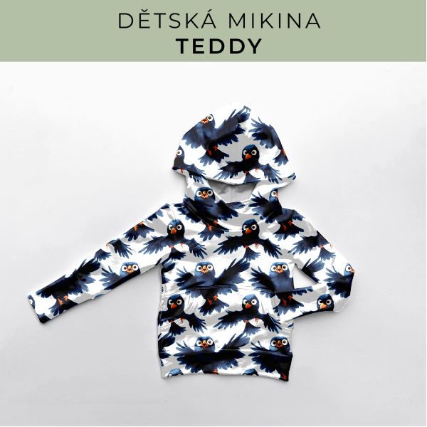 DĚTSKÝ střih - Mikina Teddy