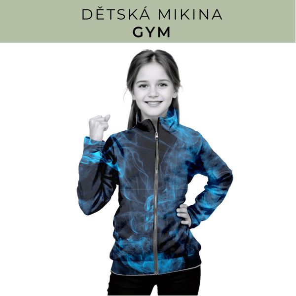 Dětská střih - mikina GYM