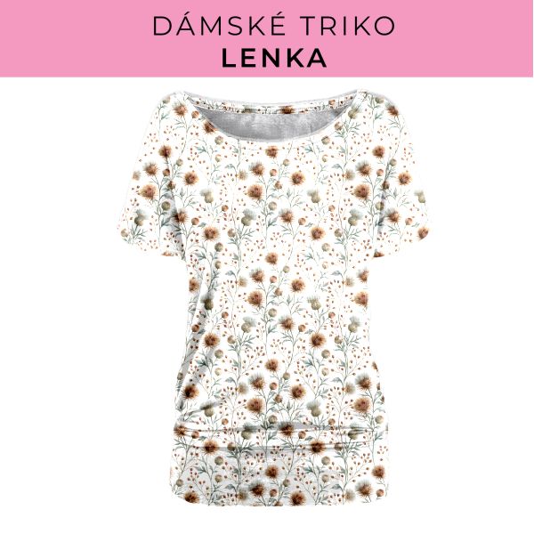 DÁMSKÝ střih - Triko Lenka