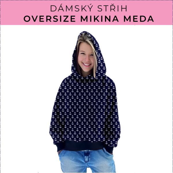 Dámský střih - mikina Meda
