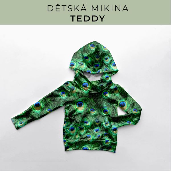 DĚTSKÝ střih - Mikina Teddy
