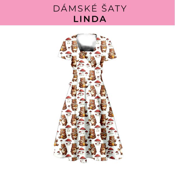 DÁMSKÝ střih - šaty Linda