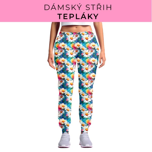 DÁMSKÝ střih - tepláky