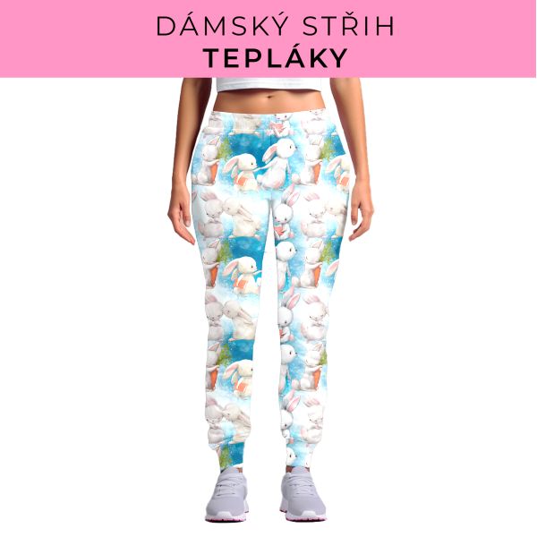 DÁMSKÝ střih - tepláky