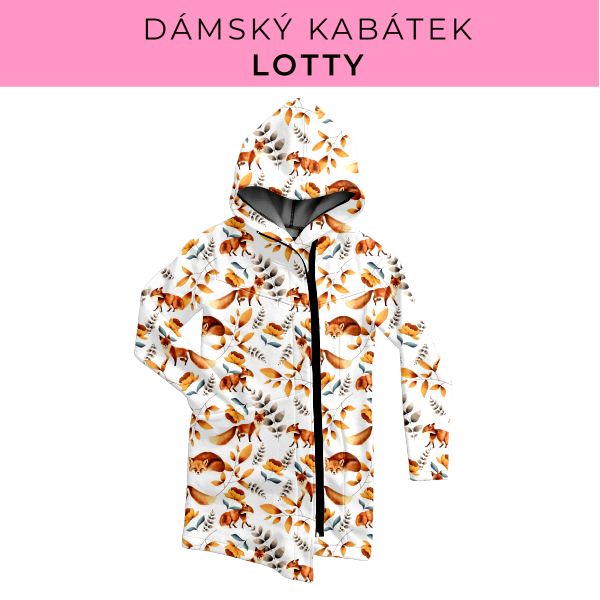 DÁMSKÝ střih - Kabátek Lotty