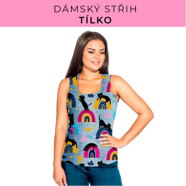 DÁMSKÝ střih - Tílko a kalhoty 