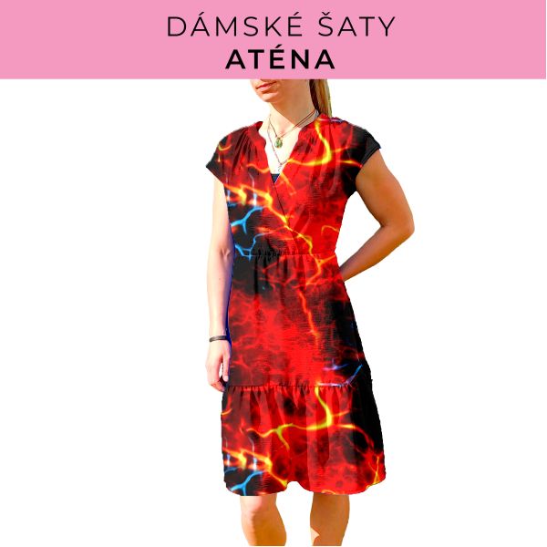 DÁMSKÝ střih - šaty Aténa