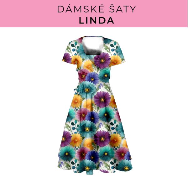 DÁMSKÝ střih - šaty Linda
