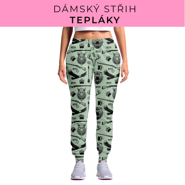 DÁMSKÝ střih - tepláky