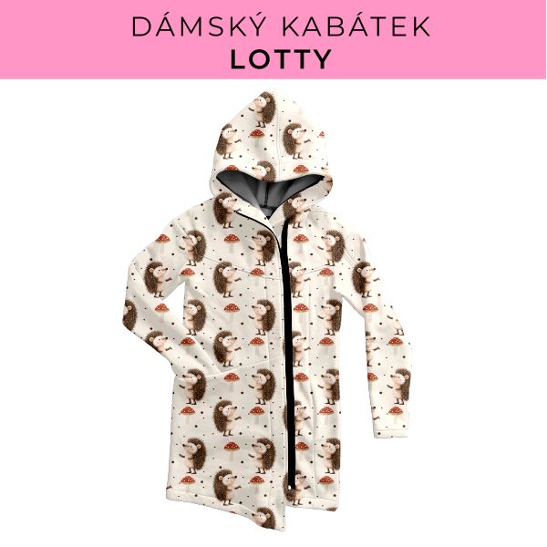 DÁMSKÝ střih - Kabátek Lotty