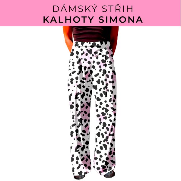 Dámský střih - kalhoty Simona