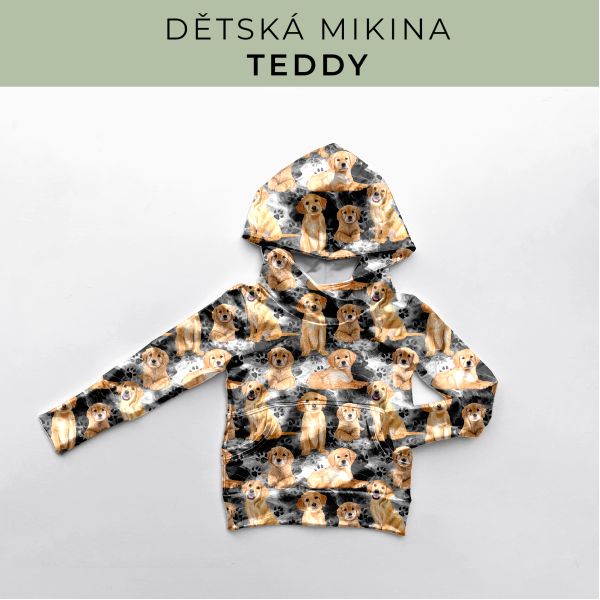 DĚTSKÝ střih - Mikina Teddy