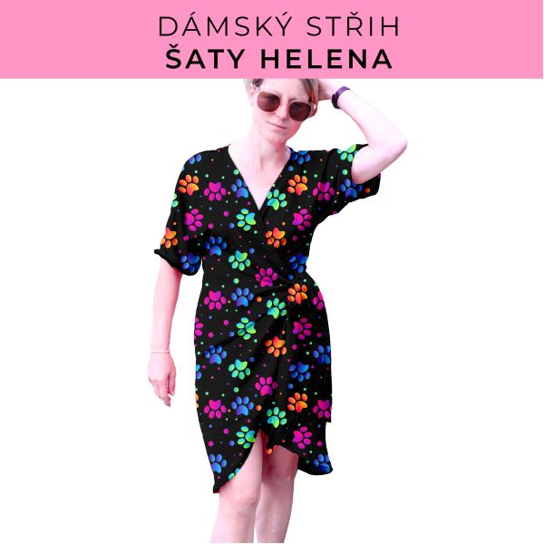 Dámský střih na šaty  Helena