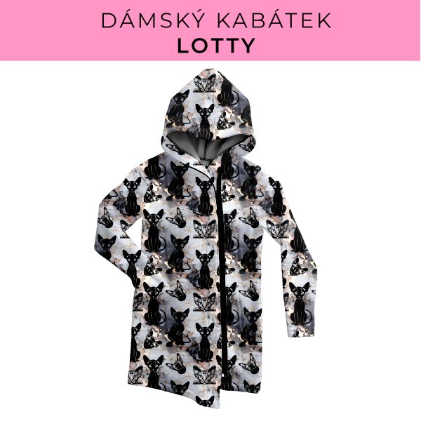 DÁMSKÝ střih - Kabátek Lotty