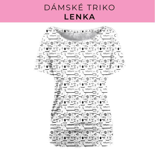 DÁMSKÝ střih - Triko Lenka