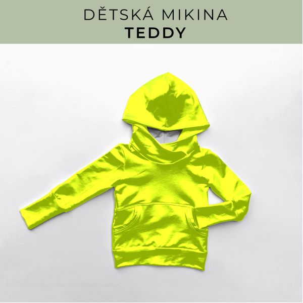 DĚTSKÝ střih - Mikina Teddy