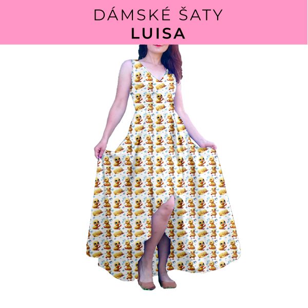 DÁMSKÝ střih - šaty Luisa