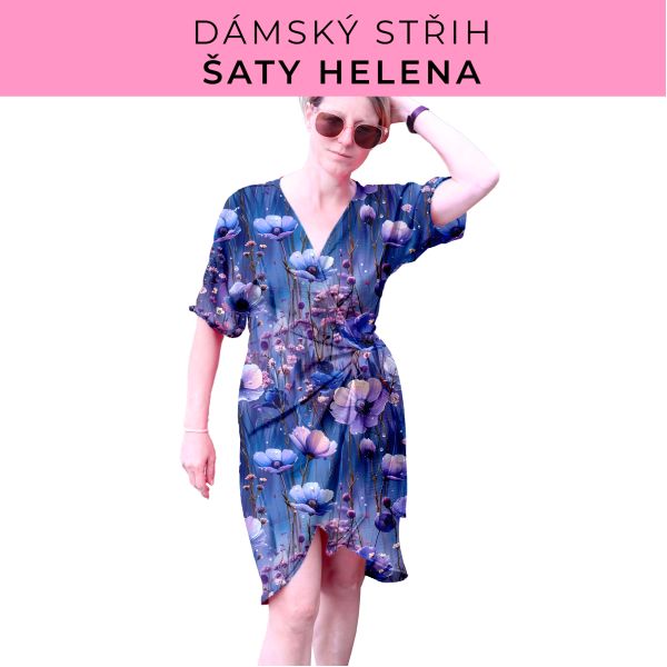 Dámský střih na šaty  Helena