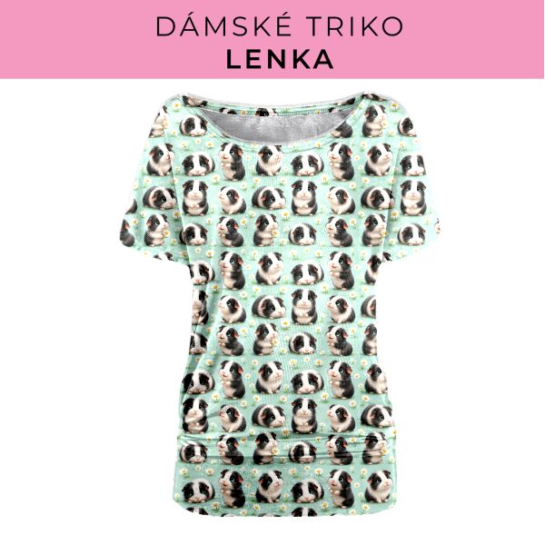 DÁMSKÝ střih - Triko Lenka