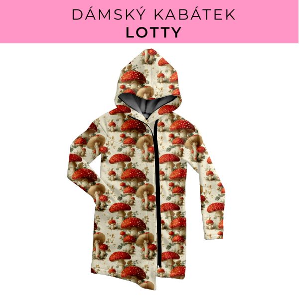 DÁMSKÝ střih - Kabátek Lotty