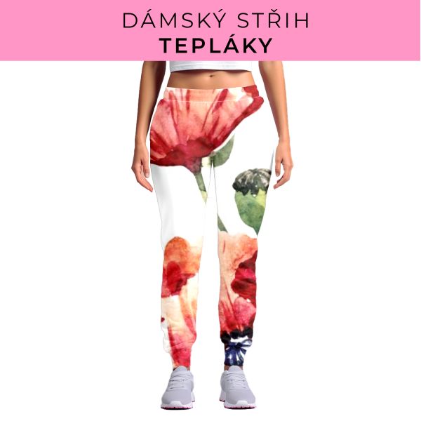 DÁMSKÝ střih - tepláky