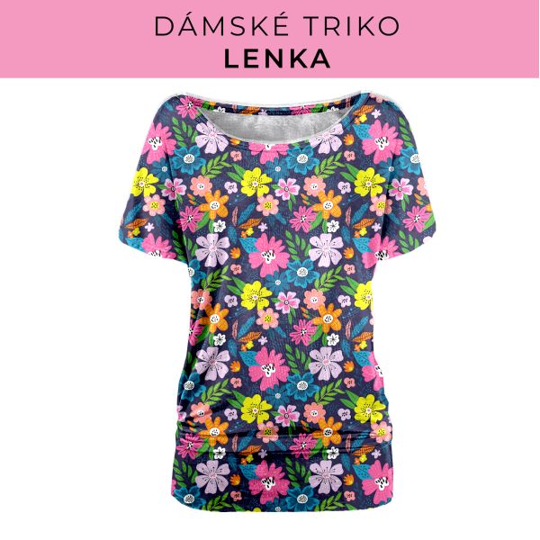 DÁMSKÝ střih - Triko Lenka