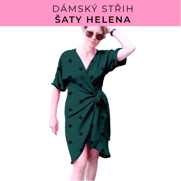 Dámský střih na šaty  Helena