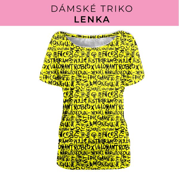 DÁMSKÝ střih - Triko Lenka
