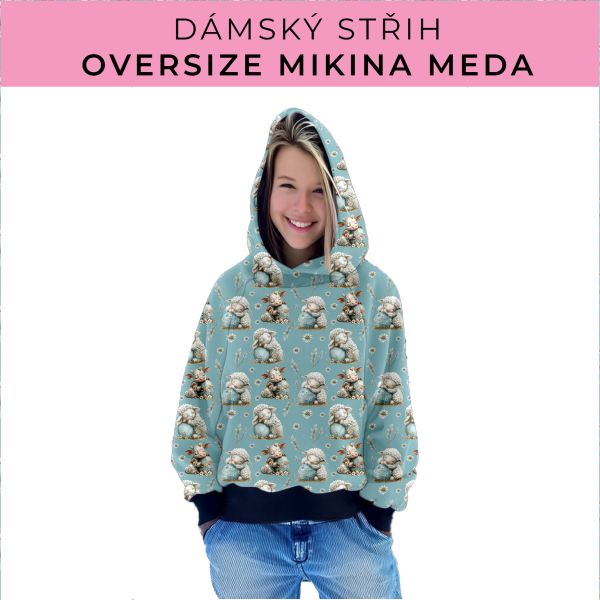 Dámský střih - mikina Meda