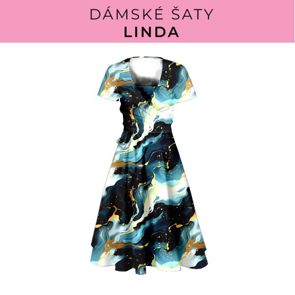 DÁMSKÝ střih - šaty Linda