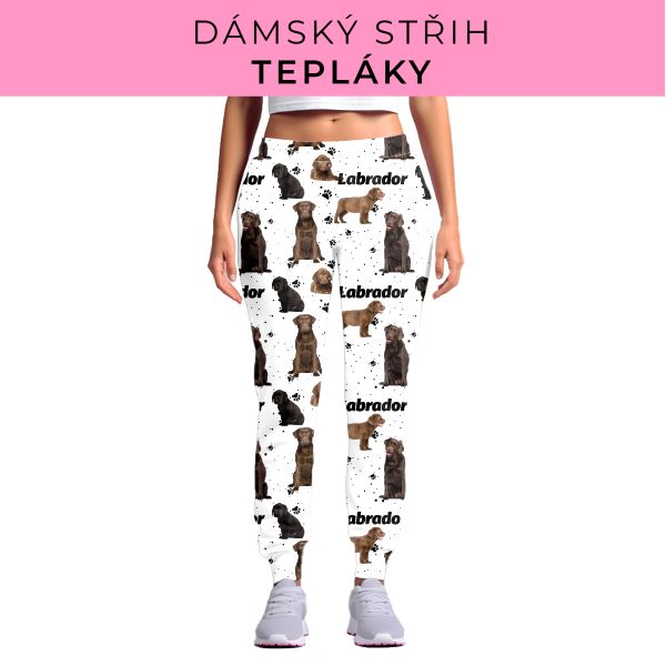 DÁMSKÝ střih - tepláky