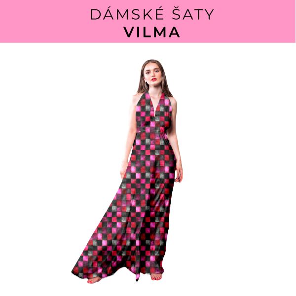 DÁMSKÝ střih - šaty Vilma