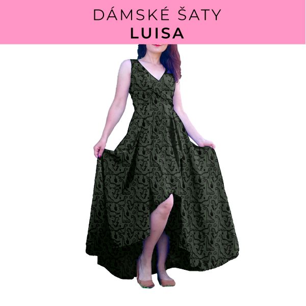 DÁMSKÝ střih - šaty Luisa