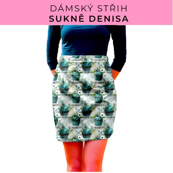Dámský střih - Dámská sukně Denisa