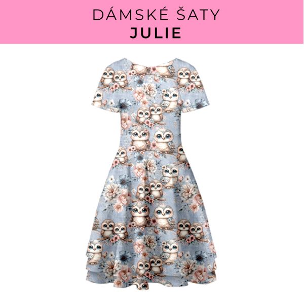 DÁMSKÝ střih - šaty julie