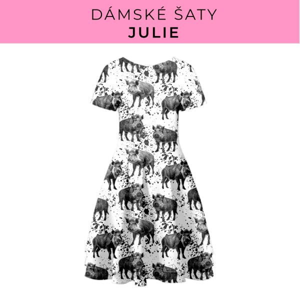 DÁMSKÝ střih - šaty julie