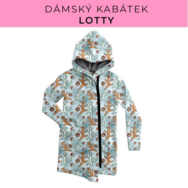 DÁMSKÝ střih - Kabátek Lotty